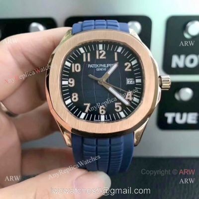 Replica Patek Philippe Aquanaut Rose Gold Watches  AAA Quality