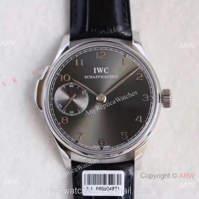 Replica IWC Portuguese Minute Repeater Men Watch SS Rhodium Dial / New Style IWC