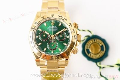 EX Factory Green Face Rolex Replica Daytona 116500LN 40mm Watch