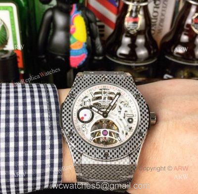 Copy Hublot Classic Fusion Vendome Stainless Steel White Watches