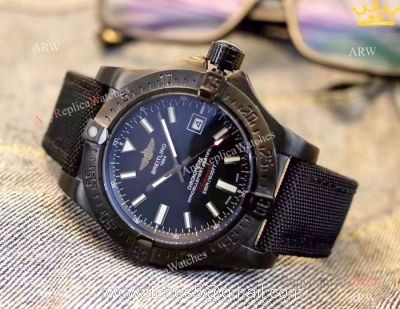 New Copy Breitling Avenger Blackbird Watch Black Steel Black Dial