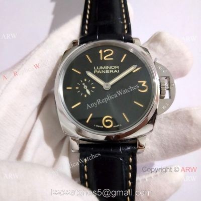 New Copy Panerai Luminor DUE Men Watch PAM 676 SS Orange Markers