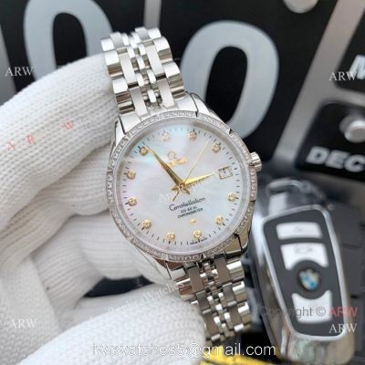 Swiss 8215 Omega Constellation Lady Watches Stainless steel
