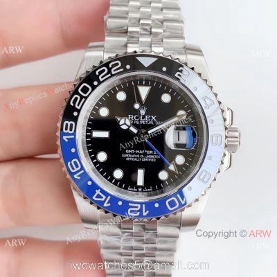 NOOB V3 Rolex GMT-Master II Ref.126710 BLNR Jubilee Watch / Rolex Batman Copy