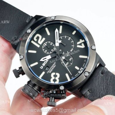Buy Replica U-Boat Classico U-72 Blacksteel Men Watches 50mm