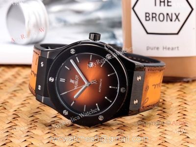 Hublot Classic Fusion Black Steel Watches  Buy Replica