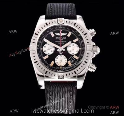 BaselWorld Breitling Chronomat Aermacchi SS Black Dial Watch  GF Factory