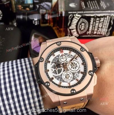NEW Hublot Big Bang Aero Bang Garmisch Rose Gold Watch from ARW Replica Watches