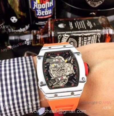 Swiss Grade 1 Richard Mille AAA Watch  RM27-02 Rafael Nadal Orange Strap