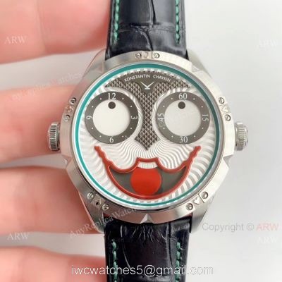Swiss Replica Konstantin Chaykin Joker V2 Watch SS White Joker Face