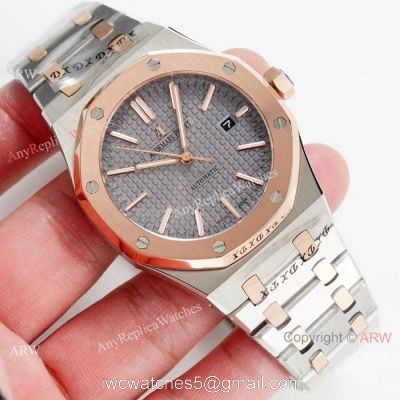Swiss 3120 Audemars Piguet Replica Watch Two Tone Rose Gold 41mm