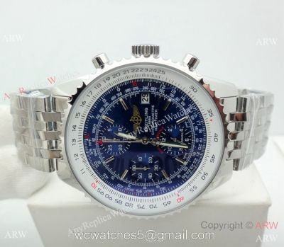 New Replica Breitling Navitimer Edition Speciale 46mm Watch SS Blue Dial
