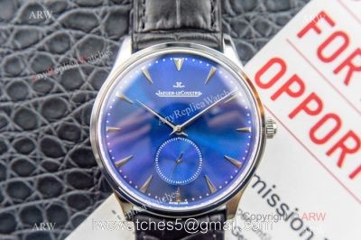 Swiss Grade One Jaeger-LeCoultre Master ULTRA THIN Blue Dial Watch