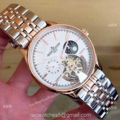 Jaeger-LeCoultre Master Tourbillon Moonphase 2-Tone Rose Gold Watch
