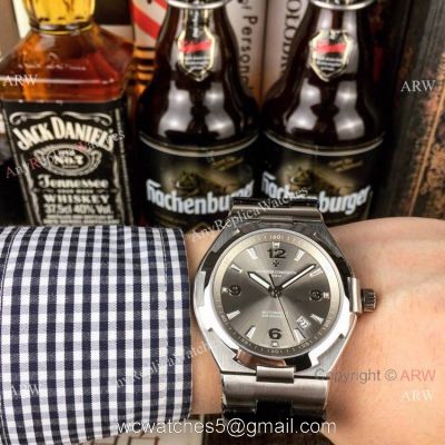 New Copy Vacheron Constantin Overseas Watch SS Gray Face