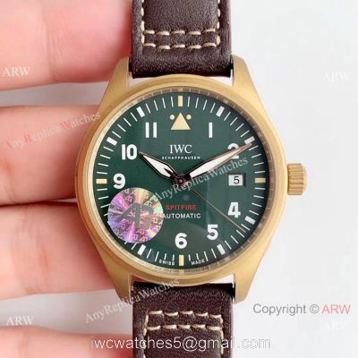 Grade A Replica IWC Big Pilot Spitfire Swiss 2892 Watch Bronzo Case