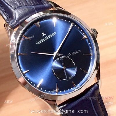 Jaeger-LeCoultre Master Grande Ultra Thin Blue Dial Watch Copy