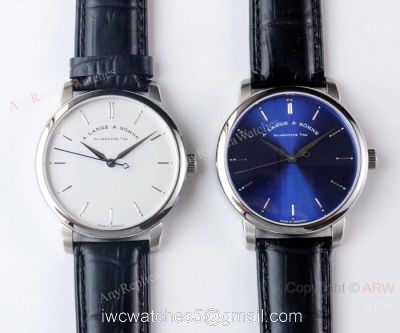 Highest Quality A.Lange Sohne Saxonia Thin Swiss 9015 Men Watch