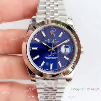 NEW Upgraded Swiss Copy Rolex Datejust II Blue Dial Jubilee Watch (V3)