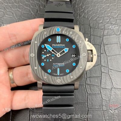 (VS) Best Replica Panerai Submersible BMG PAM 799 Watch Carbotech Bezel