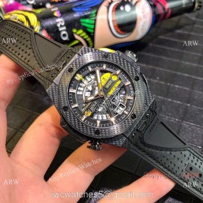 New Replica Hublot Big Bang Unico Golf Chronograph Watches All Black