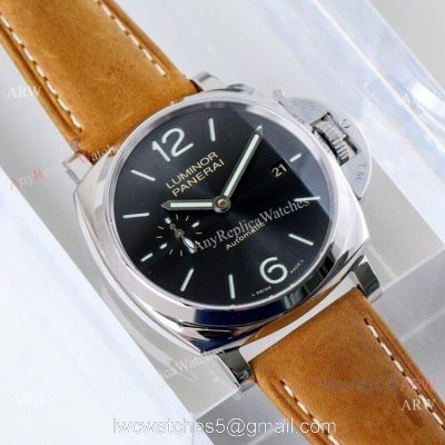 (VS) Best Replica Panerai Pam 904 Luminor Due 1950 Watch Ss Gray Dial