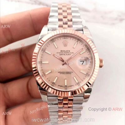 EW Factory 2 Tone Rose Gold Rolex Datejust II 126331 Watch Swiss Replica