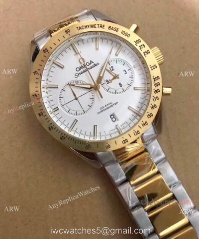 High Quality Replica Watches China Omega Speedmaster 2-Tone Chronograph Watch