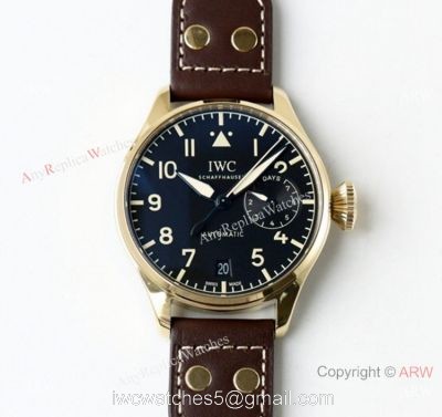 Swiss Grade 1 Replica IWC Big Pilots Heritage IW501005 Gold Watch