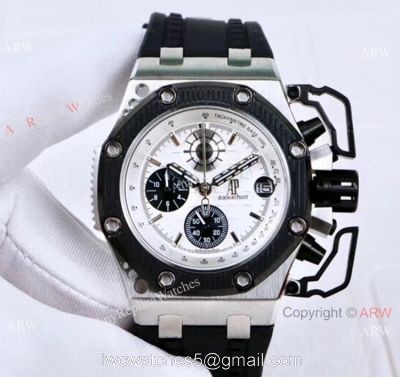 High Quality Audemars Piguet Royal Oak Offshore Diver Watches Blue Dial Blue Rubber strap