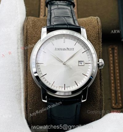 New 2021! Swiss Replica Audemars Piguet Jules Audemars 3120 Watch Silver Dial