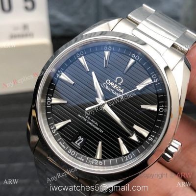 (VS) Swiss Omega Seamaster 150m Aqua Terra Master Watch Stainless Steel