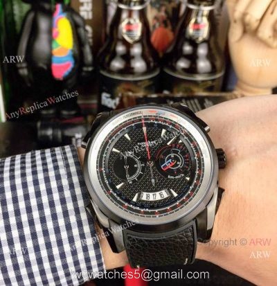 Copy Parmigiani Fleurier Bugatti Aerolithe Black Case 45mm Watches