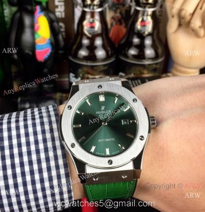 AAA Copy Hublot Classic Fusion Automatic Watches Green version