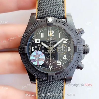 GF Factory Breitling Avenger Hurricane 45 Chronograph 7750 Watch Carbon Case