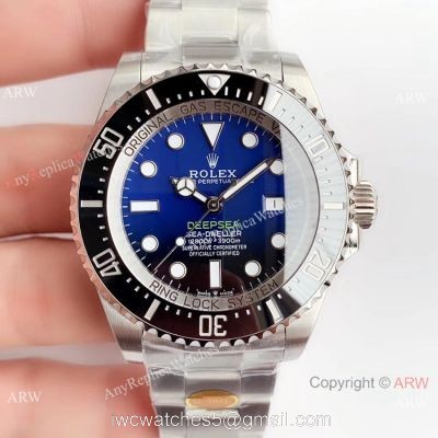 Noob Factory V8 Rolex Deepsea Ref.126660 D-Blue Swiss 3235 Watch