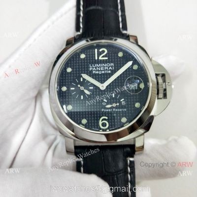 Best Quality Replica Panerai Luminor Power reserve Regatta PAM222 Watch Black Dial