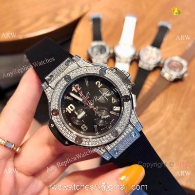 Buy Replica Hublot Big Bang Tutti Frutti SS Diamond Watches 40mm