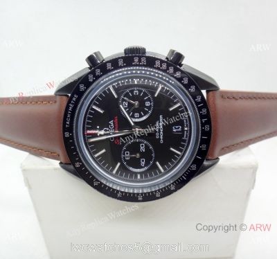 Japan Grade Omega Speedmaster Chrono PVD Case Watch / High Quality Replica Watches China