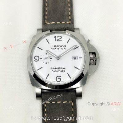 2021 New Copy Panerai Luminor Marina 44mm PAM1314 Watch White Dial