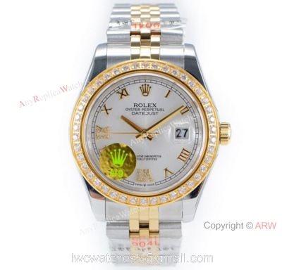 Copy Rolex Datejust II 904L Two Tone Jubilee Watch