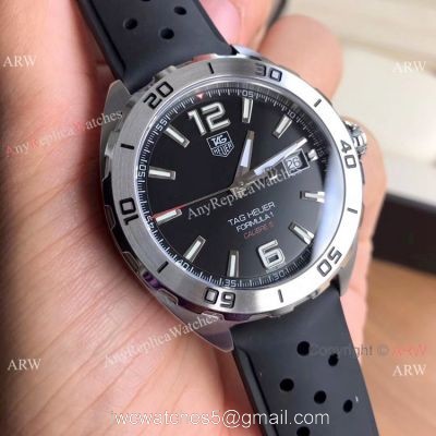 Swiss Grade Replica Tag Heuer F1 Calibre 5 Black Dial Watch 2019 New