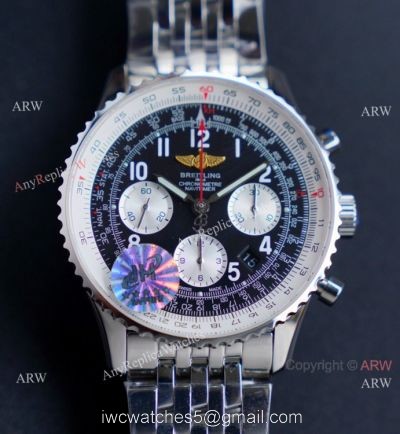 Swiss Replica Breitling Old Navitimer Stainless Steel Watch 7750 Movement