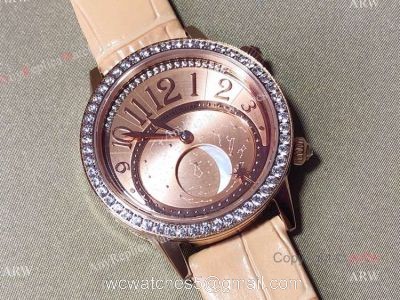 New Arrival High Quality Replica Jaeger-Lecoultre Rendez-Vous Moon Serenity Diamond Watch 36mm