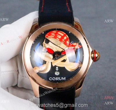 Best Quality Replica Corum Bubble Privateer Wrist Rose Gold Corum Watch