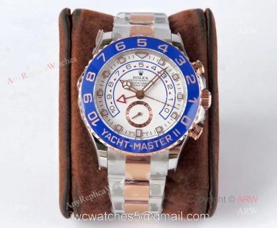 VR Factory New Rolex Yacht Master ii Two Tone Rose Gold Automatic Watch Replica