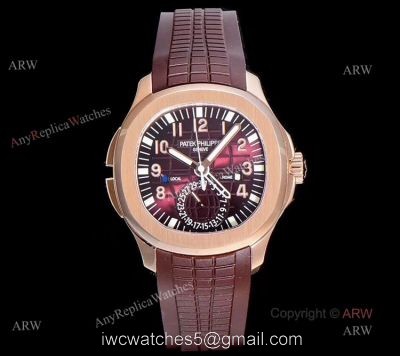(GR) V2 New Upgraded Replica Patek Philippe Aquanaut 5164a Rose Gold Swiss Made Watch