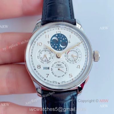 V9 Factory Replica IWC Portugieser Perpetual Calendar Double Moon Automatic Watch