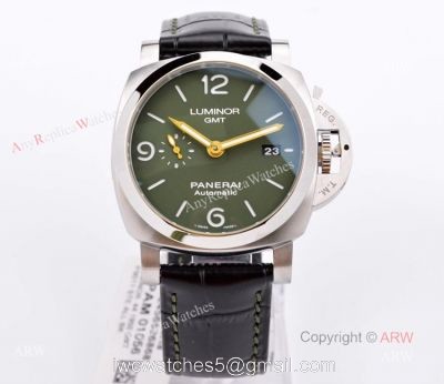 (VSF)2020 Panerai PAM1056 Luminor Green Dial MS Dhoni Edition Swiss Replica Watches