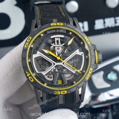 High Quality Replica Roger Dubuis Excalibur Hurac?n Yellow Watch